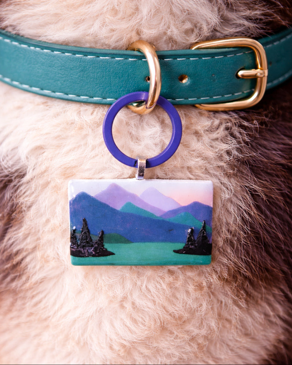 Purple Mountains Tag