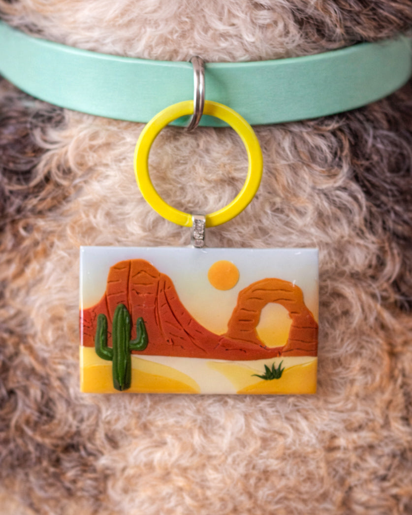 Burnt Desert Tag