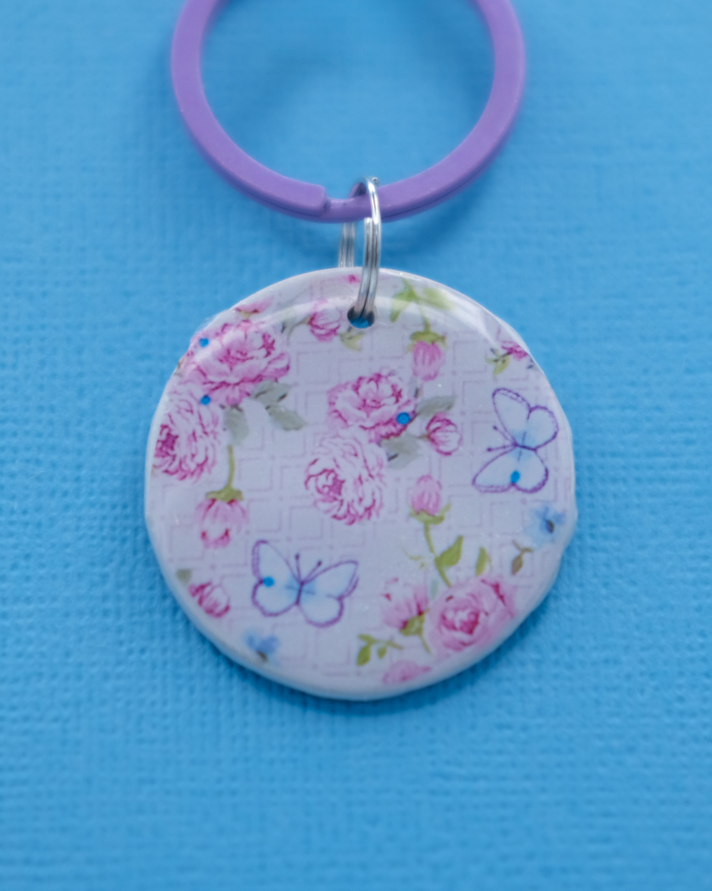 Vintage Floral Tag