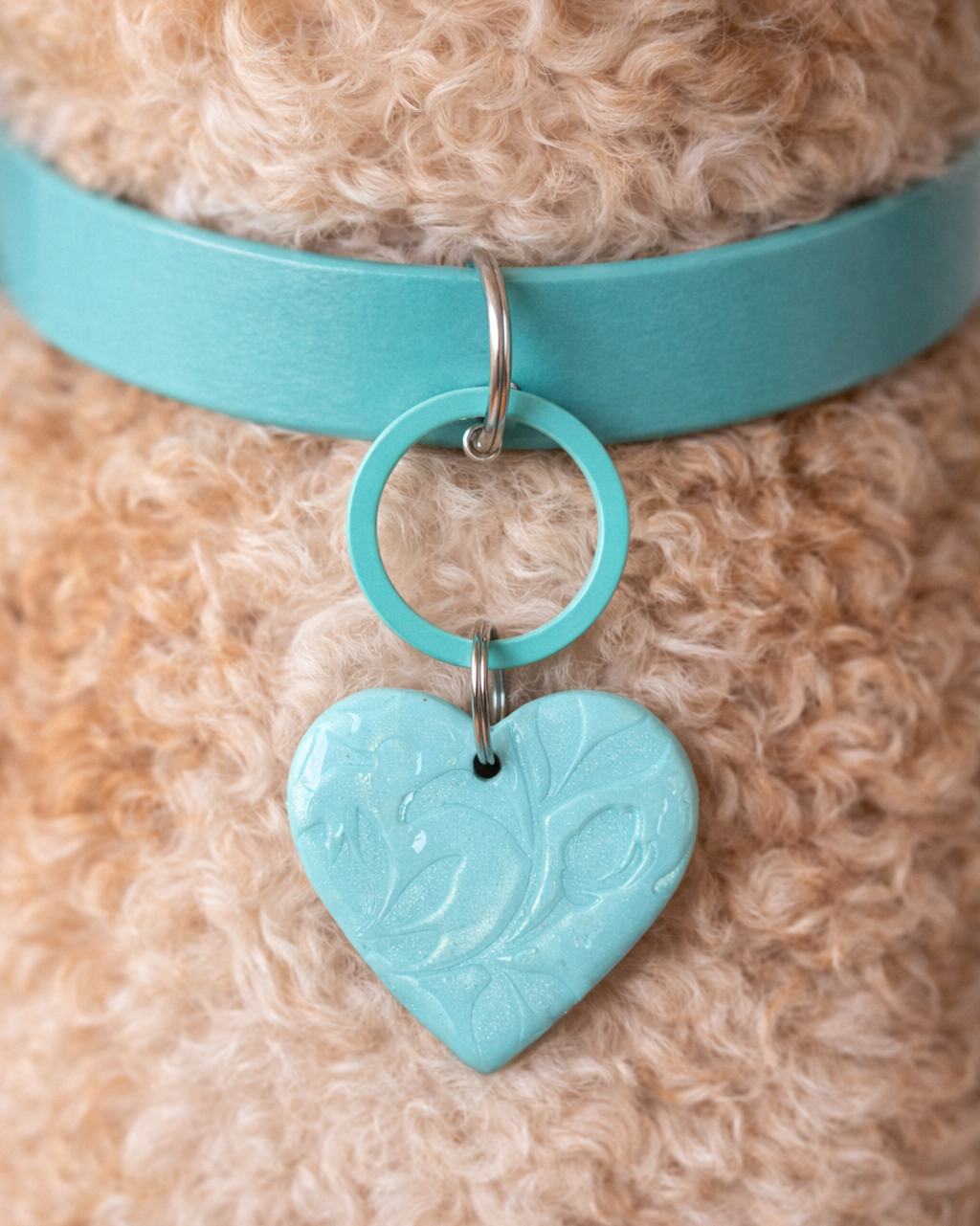 Embossed Heart Tags – 2 Colour options
