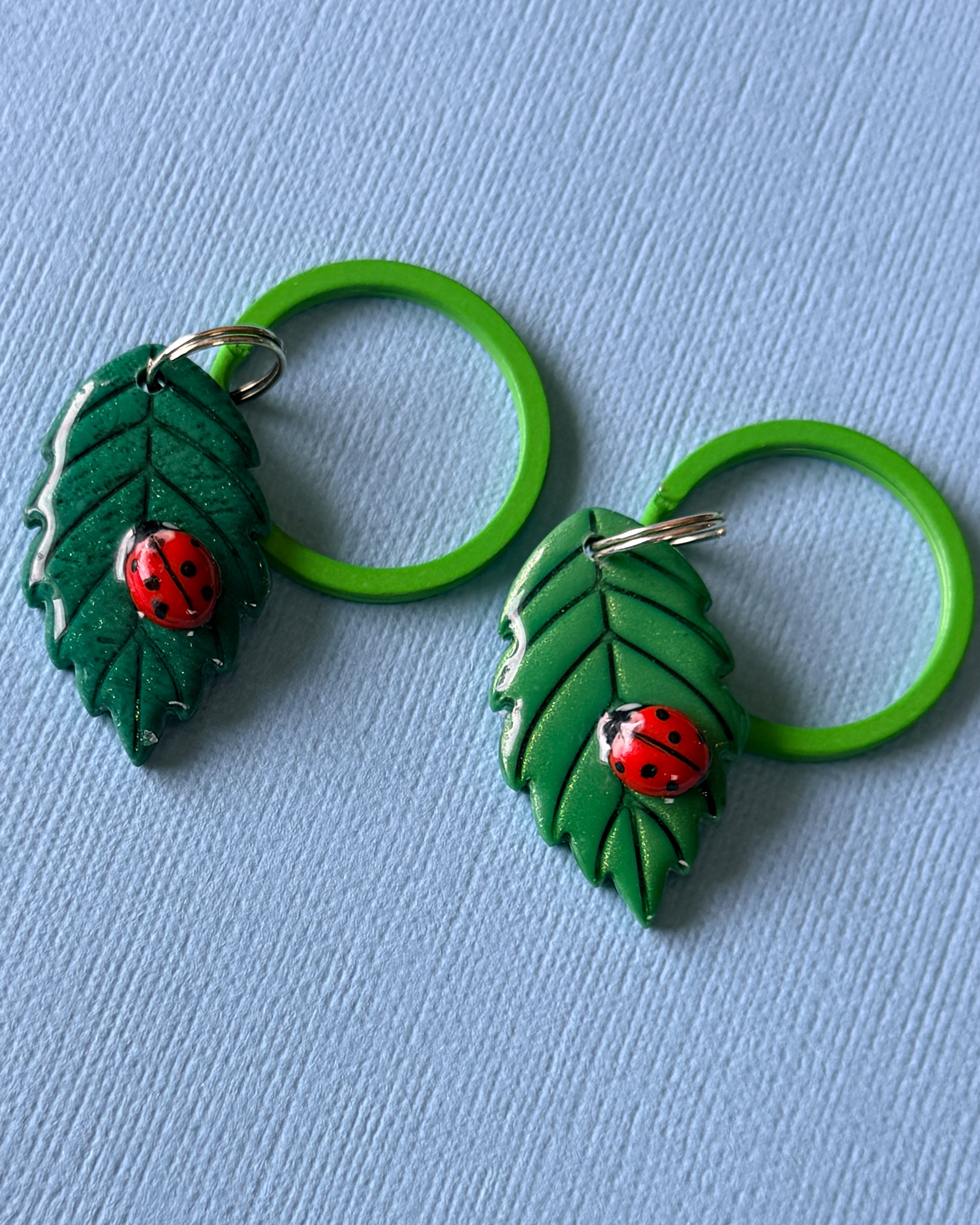 Ladybug Leaf Tag