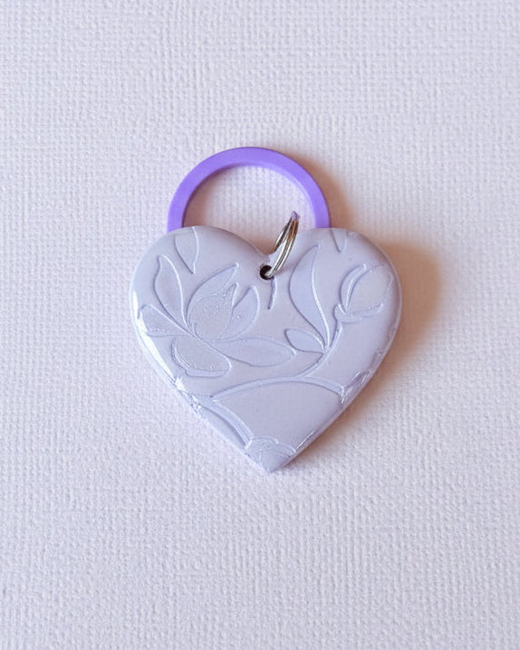 Embossed Heart Tags – 2 Colour options