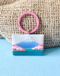 Cherry Blossom Mountain Tag