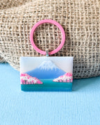 Cherry Blossom Mountain Tag