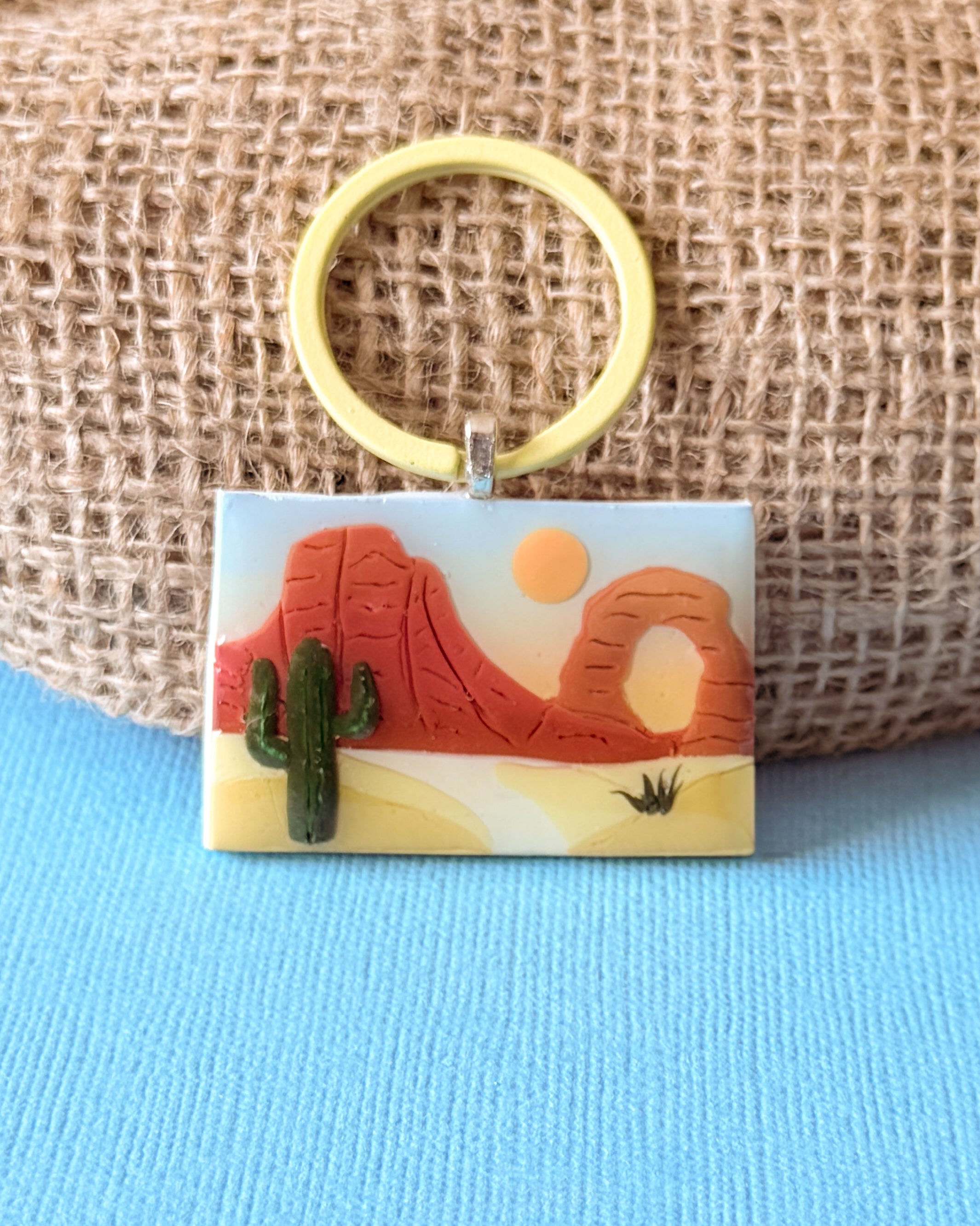 Burnt Desert Tag