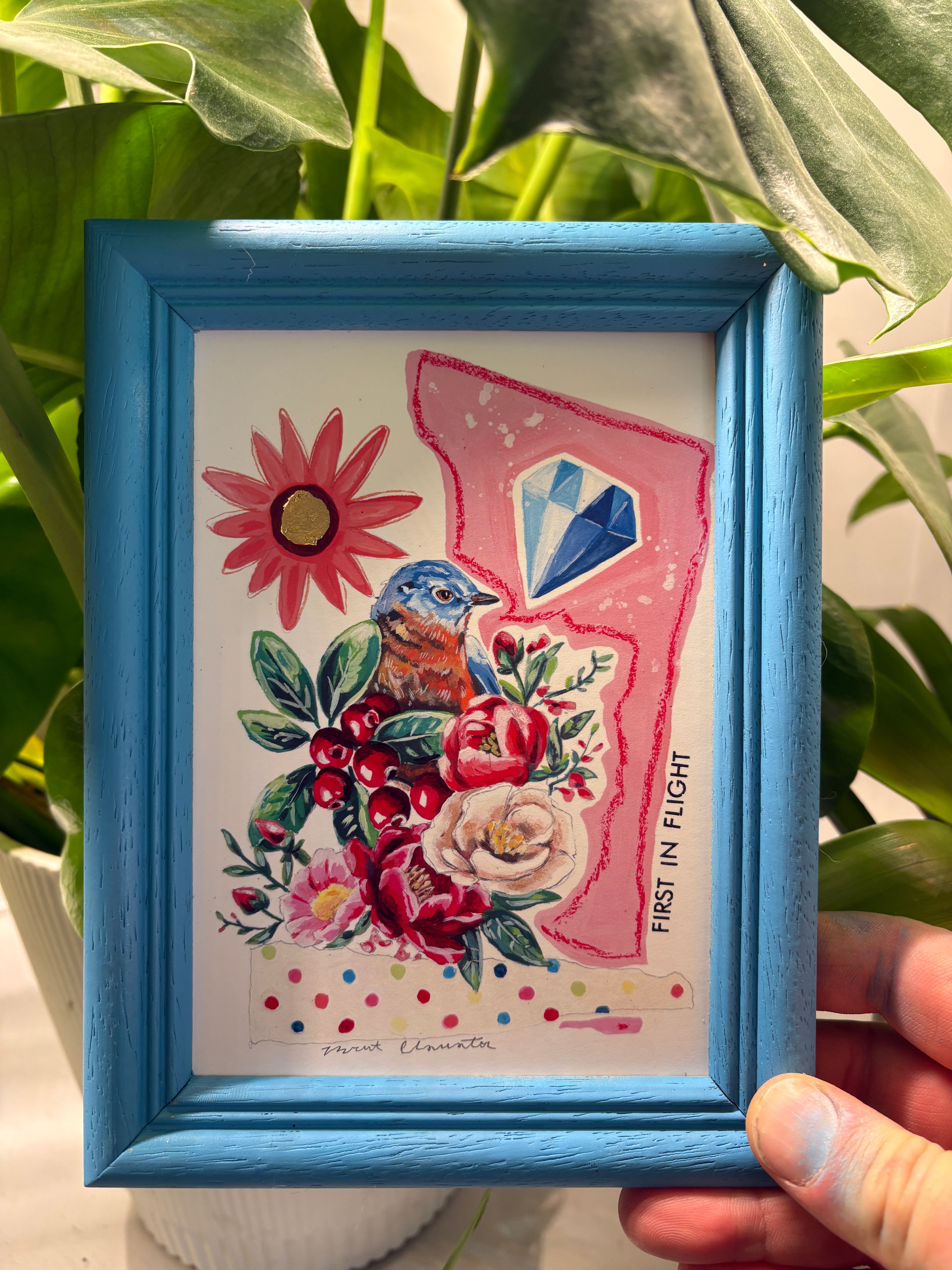 First In Flight - Art Print