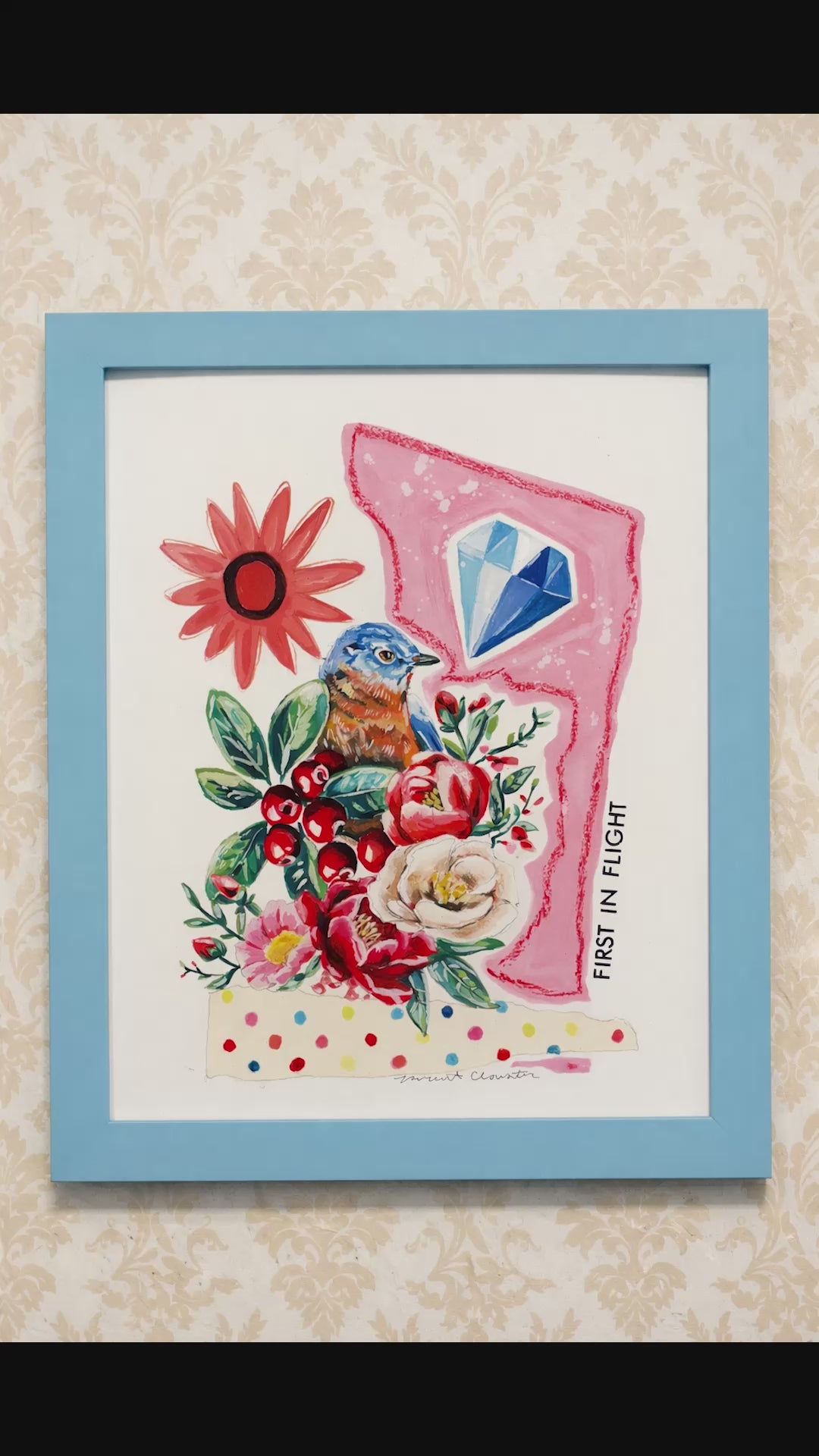 First In Flight - Art Print